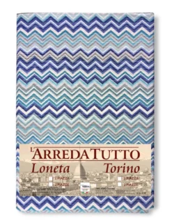TELO ARREDO Copritutto GRAN FOULARD Copriletto COPRIDIVANO Tessuto BEATRICE BLU