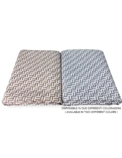 TELO ARREDO copritutto GRAN FOULARD COPRILETTO copridivano TESSUTO FASHION Grigio