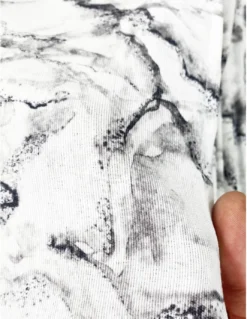 TELO ARREDO copritutto GRAN FOULARD COPRILETTO copridivano TESSUTO MARMO Marmorizzato Bianco
