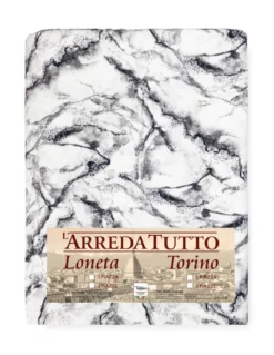 TELO ARREDO copritutto GRAN FOULARD COPRILETTO copridivano TESSUTO MARMO Marmorizzato Bianco