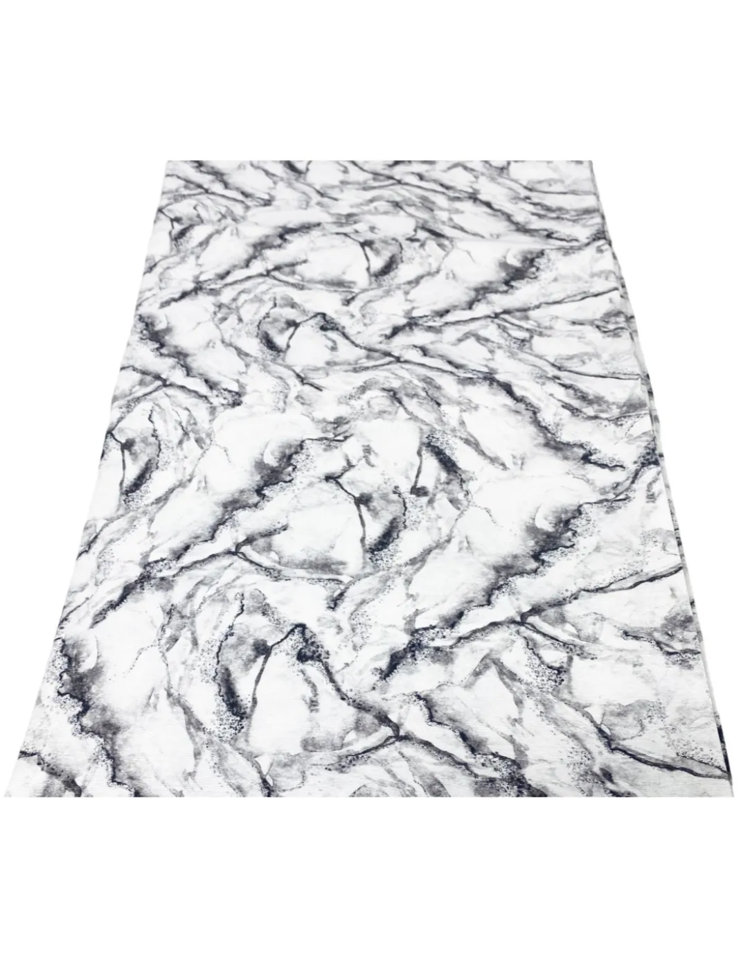TELO ARREDO copritutto GRAN FOULARD COPRILETTO copridivano TESSUTO MARMO Marmorizzato Bianco