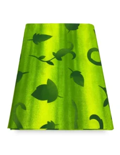 TELO ARREDO copritutto GRAN FOULARD copriletto COPRIDIVANO tessuto FOGLIA VERDE
