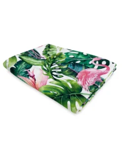 TELO ARREDO copritutto GRAN FOULARD COPRILETTO copridivano fenicottero FLAMINGO fenicotteri