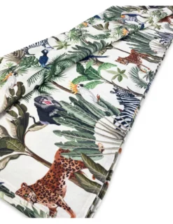 TELO ARREDO copritutto GRAN FOULARD COPRILETTO copridivano GIUNGLA