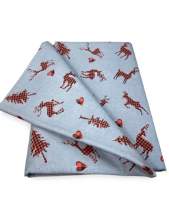 TELO ARREDO copritutto GRAN FOULARD COPRILETTO copridivano tessuto DIGITY CERVI grigio scuro in puro cotone