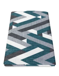TELO ARREDO copritutto GRAN FOULARD COPRILETTO copridivano TESSUTO LONETA Square verde