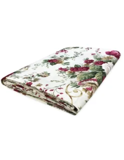 TELO ARREDO copritutto GRAN FOULARD COPRILETTO copridivano TESSUTO LONETA NEW Sanderson Rosa