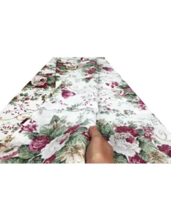 TELO ARREDO copritutto GRAN FOULARD COPRILETTO copridivano TESSUTO LONETA NEW Sanderson Rosa