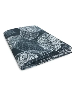 TELO ARREDO copritutto GRAN FOULARD COPRILETTO copridivano TESSUTO LONETA FOGLIA LEAF