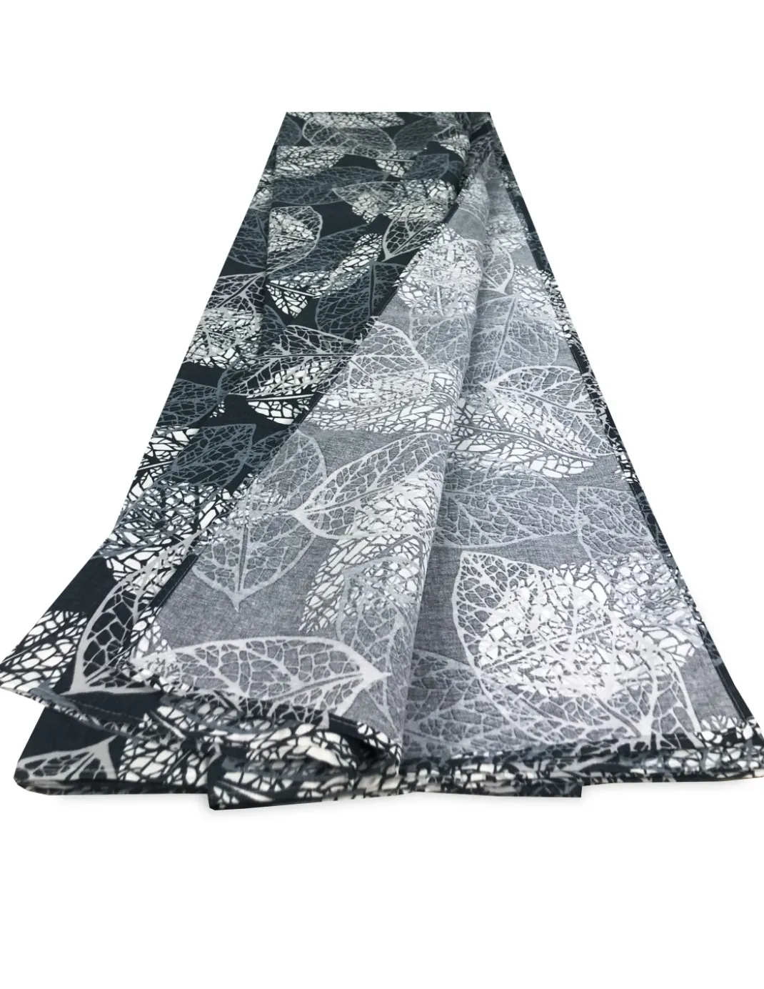 TELO ARREDO copritutto GRAN FOULARD COPRILETTO copridivano TESSUTO LONETA FOGLIA LEAF