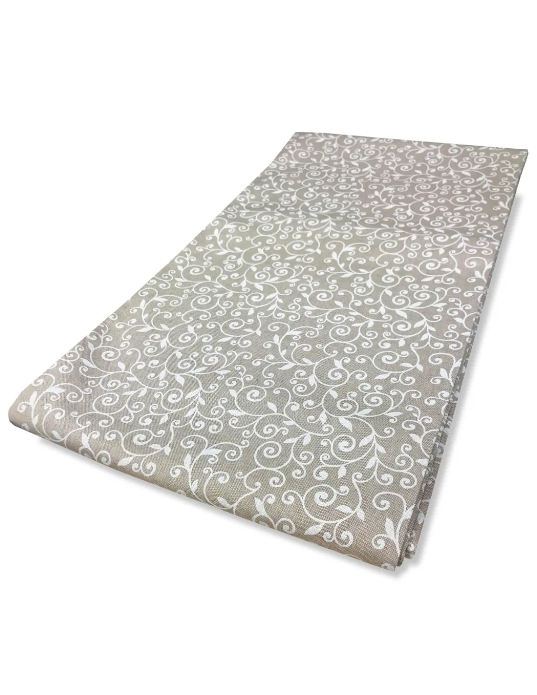 TELO ARREDO copritutto GRAN FOULARD copriletto COPRIDIVANO tessuto DORY ARABESCO BIANCO