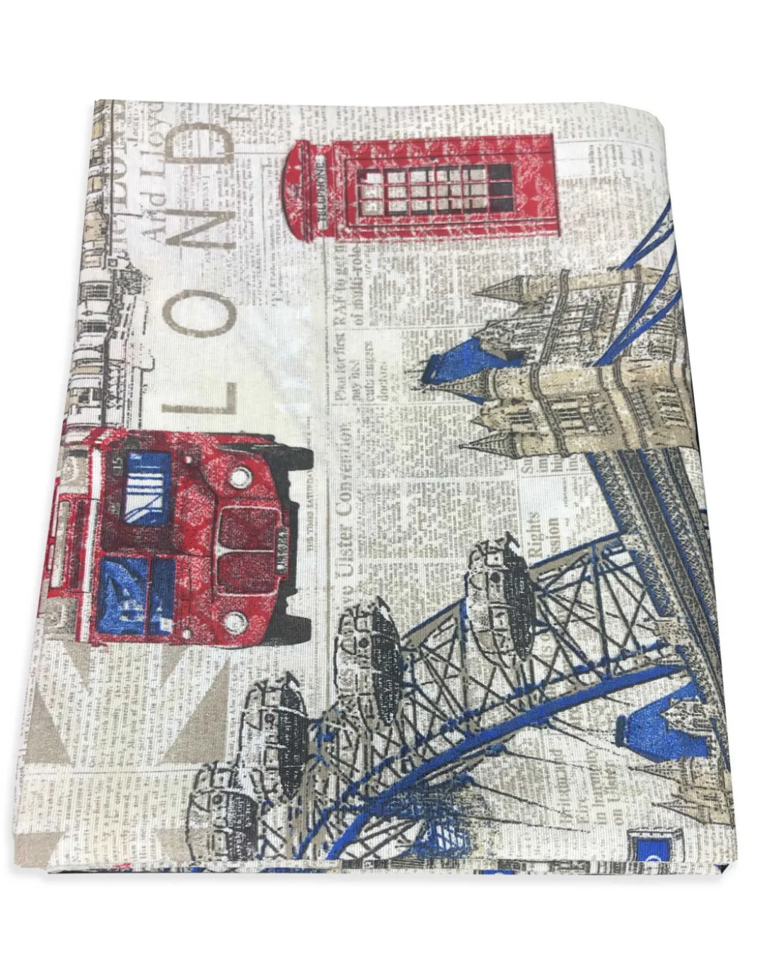TELO ARREDO COPRITUTTO GRAN FOULARD COPRILETTO COPRIDIVANO TESSUTO LONETA LONDRA INGLESE NEW18