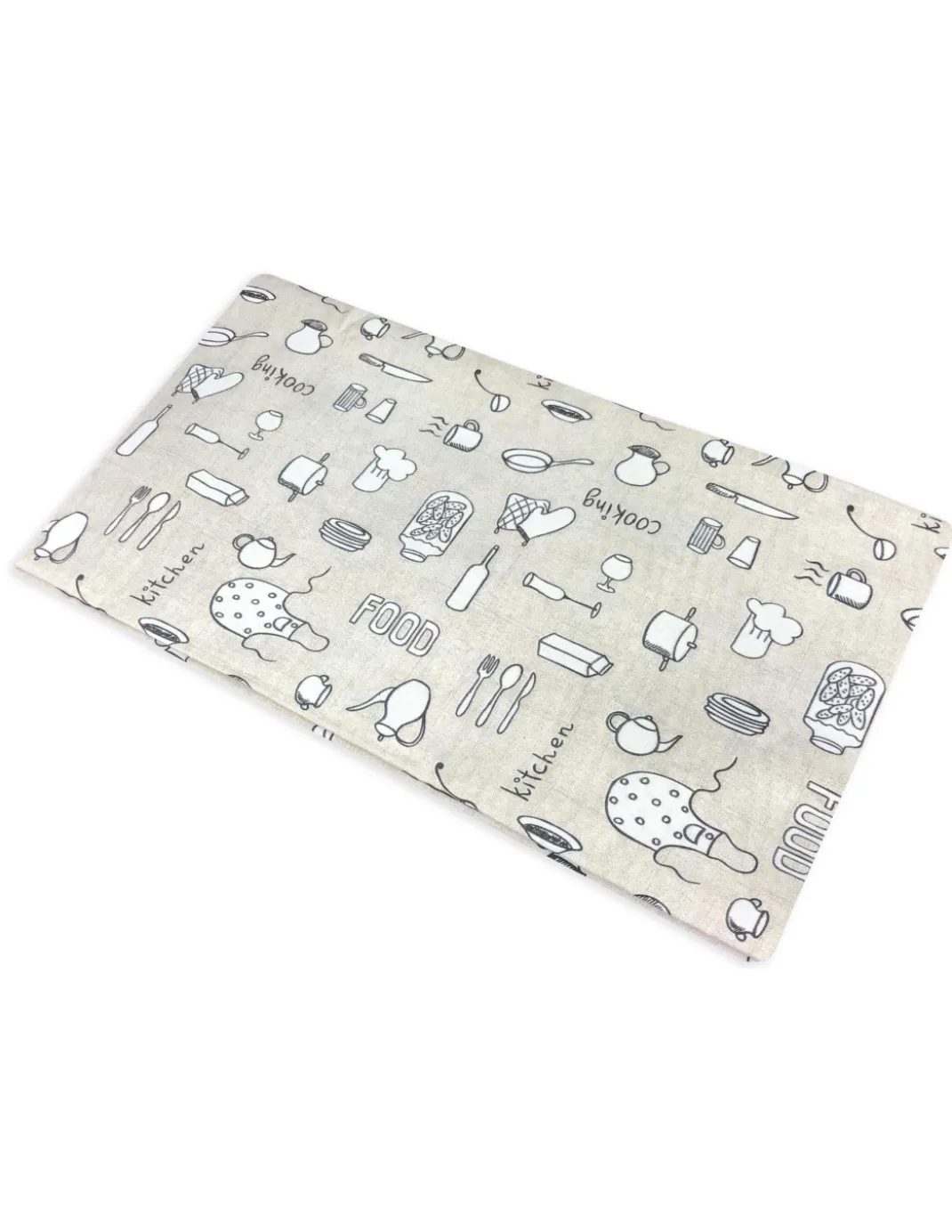 TELO ARREDO COPRITUTTO GRAN FOULARD COPRILETTO COPRIDIVANO TESSUTO LONETA COOKING