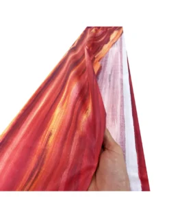 TELO ARREDO copritutto GRAN FOULARD copriletto COPRIDIVANO tessuto RIO ARANCIO