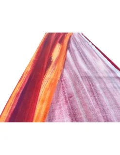 TELO ARREDO copritutto GRAN FOULARD copriletto COPRIDIVANO tessuto RIO ARANCIO