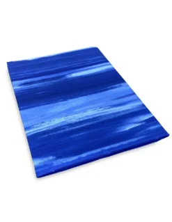 TELO ARREDO COPRITUTTO GRAN FOULARD COPRILETTO COPRIDIVANO TESSUTO RIO BLU