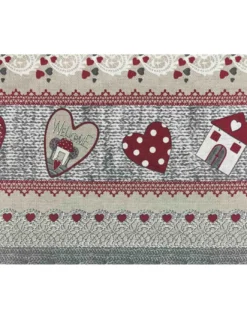 TELO ARREDO Copritutto GRAN FOULARD Copriletto COPRIDIVANO Tessuto MIROS WELCOME ROSSO