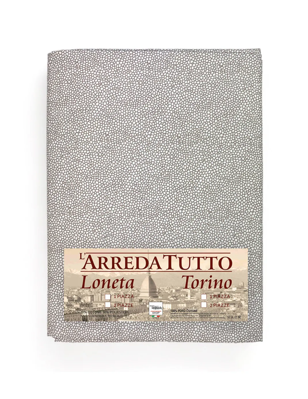 TELO Arredo COPRITUTTO Gran FOULARD Copriletto COPRIDIVANO Tessuto BOY Beige