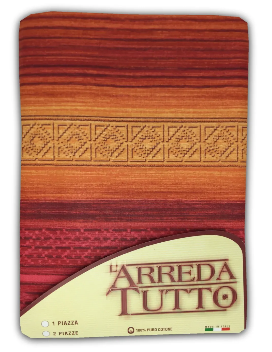 TELO ARREDO COPRITUTTO GRAN FOULARD COPRILETTO COPRIDIVANO TESSUTO INCAS BORDEAUX