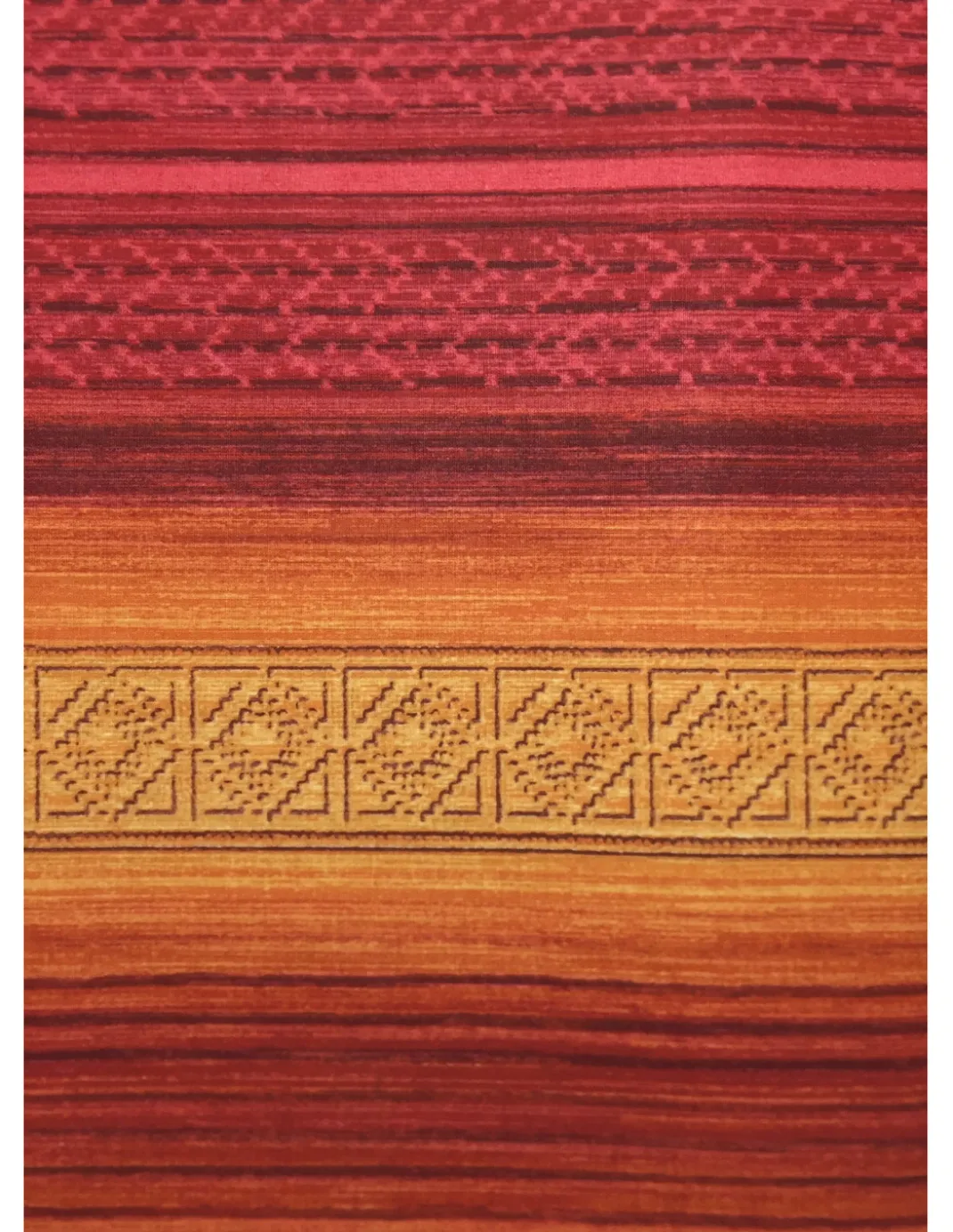 TELO ARREDO COPRITUTTO GRAN FOULARD COPRILETTO COPRIDIVANO TESSUTO INCAS BORDEAUX
