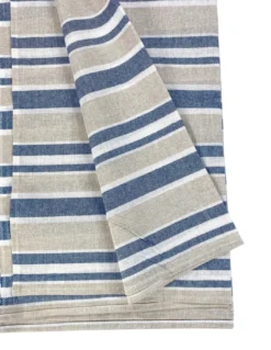 TELO ARREDO Copritutto GRAN FOULARD Copriletto COPRIDIVANO Tessuto DORY RIGA BLU