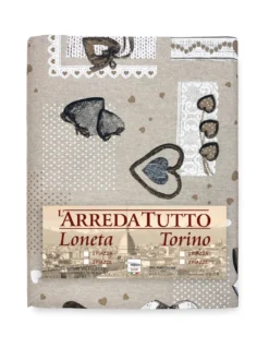 TELO ARREDO Copritutto GRAN FOULARD Copriletto COPRIDIVANO Tessuto MIROS HOLLY BEIGE