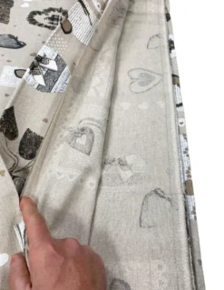 TELO ARREDO Copritutto GRAN FOULARD Copriletto COPRIDIVANO Tessuto MIROS HOLLY BEIGE
