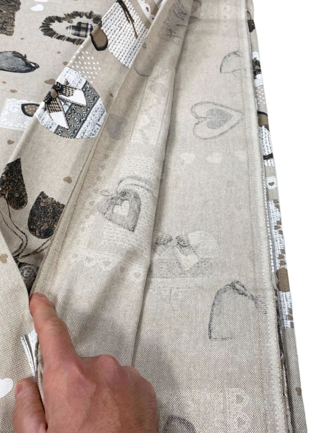 TELO ARREDO Copritutto GRAN FOULARD Copriletto COPRIDIVANO Tessuto MIROS HOLLY BEIGE