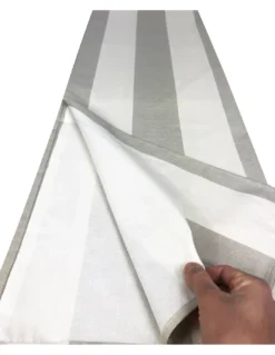 TELO ARREDO copritutto GRAN FOULARD copriletto COPRIDIVANO tessuto RIGONE BEIGE