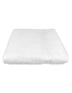 Telo Bagno Bianco 100x150 cm – Spugna Cotone 100% Morbido e Assorbente – Made in Italy – Ideale per Hotel e B&B