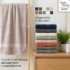 Telo Doccia Acqua Marina 100x150 in Spugna 100% Cotone 450 g/m² Made in Italy