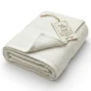 Telo Doccia Avorio 100x150 in Spugna 100% Cotone 450 g/m² Made in Italy