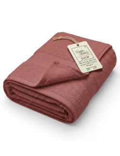 Telo Doccia Fragola 100x150 in Spugna 100% Cotone 450 g/m² Made in Italy