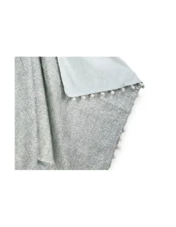 TELO mare doppio KIKOY Boy Grigio in COTONE e in SPUGNA con ZAINO KEEP