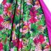 Telo mare doppio KIKOY in cotone e spugna con zaino KEEP – Fantasia Tropici fucsia