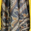 TELO mare doppio KIKOY Leopardo Africano in COTONE e in SPUGNA con ZAINO KEEP