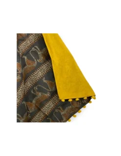 TELO mare doppio KIKOY Leopardo Africano in COTONE e in SPUGNA con ZAINO KEEP