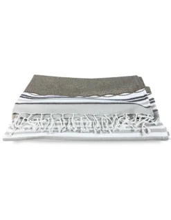 TELO MARE fouta BOY BEIGE misura GRANDE con zaino Spiaggia KEEP CALM CM.100X200