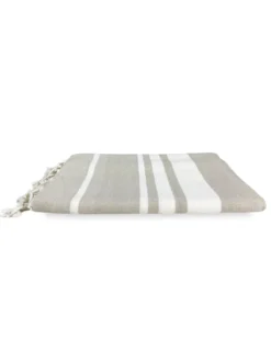 TELO MARE fouta CORALLI Beige MISURA Grande CM.100X200 con zaino Spiaggia KEEP CALM