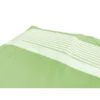 TELO MARE fouta LETTINO ALVIN VERDE ACIDO in cotone BEDDY BEACH © CON TASCHE MISURA CM. 75 X 195 e zaino SPIAGGIA
