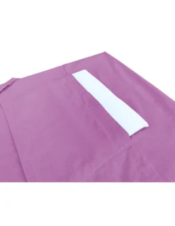 TELO MARE fouta LETTINO ALVIN FUCSIA in cotone BEDDY BEACH © CON TASCHE MISURA CM. 75 X 195 e zaino SPIAGGIA