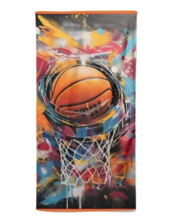 Telo Mare Grande Basket, 90x170 cm, Asciugamano Mare in Spugna Morbida, Telo Mare Spugna per Uomo e Donna, Ideale per Viaggiare