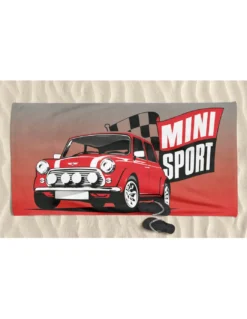 TELO MARE in spugna MINI SPORT misura grande cm. 90 X 170