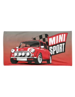 TELO MARE in spugna MINI SPORT misura grande cm. 90 X 170