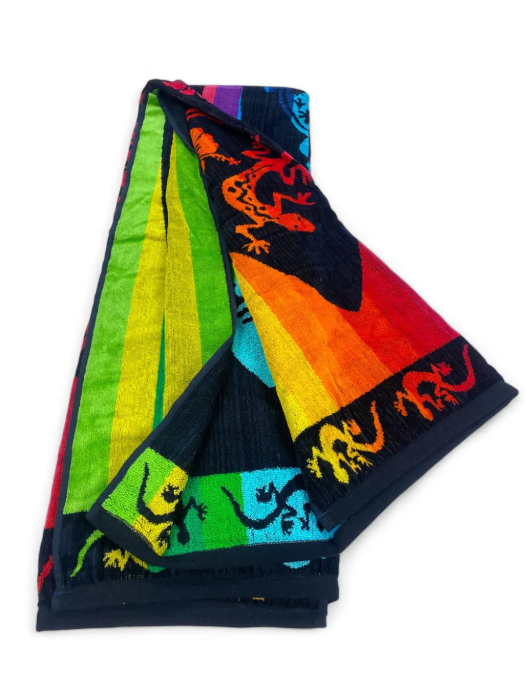 TELO MARE in spugna puro cotone Jeko Surf misura grande cm. 90 X 165 e zaino spiaggia