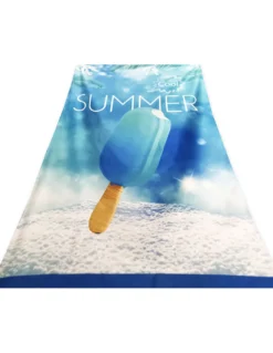 TELO MARE in spugna SUMMER COOL misura grande cm. 90 X 170