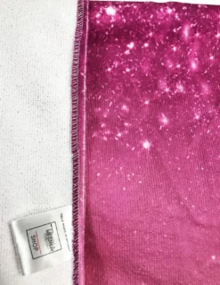 TELO MARE in spugna UNICORNO Rosa misura grande cm. 90 X 170