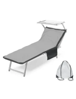 TELO MARE LETTINO TEDDY IN MICROFIBRA CON TASCHE MISURA CM. 80 X 190 GRIGIO