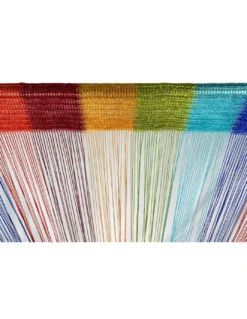 TENDA a FILI Vivienne per porta CM. 150X300 tinta unita MULTICOLORE