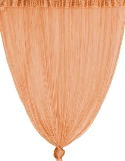 TENDA a FILI Vivienne per porta CM. 150X300 tinta unita ARANCIO